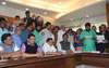 Mahayuti Candidate RPI Chief Ramdas Athawale Filled Rajya Sabha (MP) Nomination Form at Vidhan Bhavan. Mahayuti Candidate RPI Chief Ramdas Athawale Filled Rajya Sabha (MP) Nomination Form at Vidhan Bhavan.