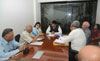 Shivshrusti Cultural Sports Center Delegates Meets Chief Minister Devendra Fadnavis at Varsha Bunglow Malbar Hill.