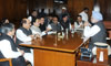 THE PRIME MINISTER DR.MANMOHAN SINGH & CHIEF MINISTER PRITHVIRAJ CHAVAN IN NEW DELHI.