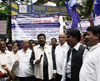 RPI Leader Ramdas Athawale Protest at DCP Office Borivali Police Station..