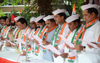 Congress Leader's Homage to Krantiveer's on Occasion of Kranti Din at August Kranti Maidan Gawalia Tank.