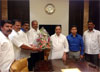 Sindudurgh Vaibhavwadi Newly Elected Nagar Adhyaksha meets Ex.Chief Minister & Senior Congress Leader Narayanrao Rane at Residence in Chief Presence of Yuva Leader MLA Nitesh Narayanrao Rane.