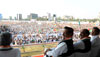 CHIEF MINSITER PRITHVIRAJ CHAVAN & ALL CONGRESS LEADER'S IN CONGRESS VACHANPURTI MELAWA ON 127th YEAR'S CONGRESS FOUNDATION DAY CELEBRATION AT SOMAIYA GROUND.