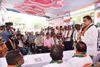 South Mumbai Congress Party Ex.Union Minister Milind Deora during Janata Darbar at Darukhana.