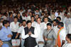 CHIEF MINISTER PRITHVIRAJ CHAVAN & MLA JAGANNATH SHETTY AT SHANMUKHANAND HALL.