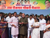 MP. & EX.UNION MINISTER GURUDAS KAMAT IN JOB FAIR AT DINDOSHI.