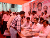 UNION MINISTER OF STATE & SOUTH MUMBAI M.P.MILIND DEORA IN "JANTA DARBAR" AT MADANPURA BYCULLA.