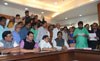 Mahayuti Candidate RPI Chief Ramdas Athawale Filled Rajya Sabha (MP) Nomination Form at Vidhan Bhavan.