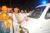 MP.EKNATH GAIKWAD INAUGRATES AMBULANCE AT DADAR.