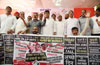 Mumbai Congress Protest against BJP Sarkar on Completion of 3 Years. Mumbai Congress Protest against BJP Sarkar on Completion of 3 Years.