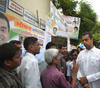 UNION MINISTER OF STATE FOR COMMUNICATION IT & SHIPPING & MP. MILIND DEORA MEDICAL CAMP AT WORLI. UNION MINISTER OF STATE FOR COMMUNICATION IT & SHIPPING & MP. MILIND DEORA MEDICAL CAMP AT WORLI.