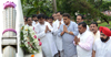 Congress Leader's Homage to Krantiveer's on Occasion of Kranti Din at August Kranti Maidan Gawalia Tank.