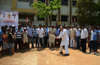 M.P.& EX UNIUON MINISTER GURUDAS KAMAT ON OCCASION OF CRICKET MATCHES AT JAWAHAR NAGAR GOREGAON WEST