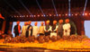 Chief Minister Devendra Fadnavis with Team welcomed  Shiv Smarak Rally at Gateway of  India.
