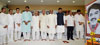MUMBADEVI ASSEMBLY M.L.A.AMIN PATEL CELEBRATES 125 YEAR OF FOUNDATION OF INDIAN NATIONAL CONGRESS AT NAGPADA.