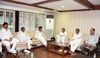 Congress -NCP Leaders Meeting at A-6 Bunglow in Mumbai.