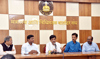PWD Minister Ashok Chavan at Press Room Mantaralaya.