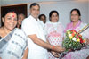 MRCC PRESIDENT & MLA KRIPASHANKAR SINGH MEETS  ALL INDIA MAHILA CONGRESS PRESIDENT ANITA VARMA IN MUMBAI.
