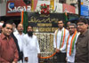 UNION MINISTER OF STATE MILIND DEORA & MLA AMIN PATEL AT NAGPADA JUNCTION. UNION MINISTER OF STATE MILIND DEORA & MLA AMIN PATEL AT NAGPADA JUNCTION.