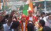 MP.MILIND DEORA & MP.RAJIV SHUKLA AT COLABA MACHHIMAR NAGAR MUMBAI.