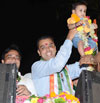 MRCC President & South Mumbai Congress-NCP Candidate Milind Deora Election Campaign Rally at Nagpada.