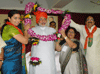 NARENDRA MODI ARRIVED AT MUMBAI DADAR.