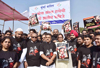 Mumbai Congress Silent March at Azad Maidan.