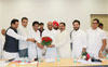 MPCC Leaders at Tilak Bhavan.