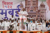 NCP Chief Sharadchandra Pawar during Karyakarta Shibir at Chunabatti.