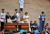 Cabinet Minister Nitin Gadkari Swearing Ceremony at Rashtrapati Bhavan New Delhi.