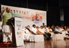 All India BJP President Amit Shah during BJP Vijay Sankalp Rally at Mumbai Shanmukhanand Hall.