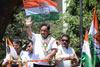 176-Bandra(E) Assembly Constituency Congress-NCP Candidate Narayanrao Rane Rally From Golibar To Hanuman Tekri Kherwadi Bandra.