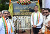 UNION MINISTER OF STATE MILIND DEORA & MLA AMIN PATEL AT NAGPADA JUNCTION.