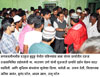MINISTER NARAYANRAO RANE IN YAKEENSHAH DARGHA AT KANKAVLI.