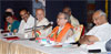 UNION MINISTER SHARADCHANDRJI PAWAR & UNION MINISTER SUSHILKUMAR SHINDE AT DADAR SHIVAJI MANDIR. UNION MINISTER SHARADCHANDRJI PAWAR & UNION MINISTER SUSHILKUMAR SHINDE AT DADAR SHIVAJI MANDIR.