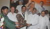 NEW CHIEF MINISTER PRITHVIRAJ CHAVAN FELICITATED AT MUMBAI CONGRESS RAJIV GANDHI BHAVAN . NEW CHIEF MINISTER PRITHVIRAJ CHAVAN FELICITATED AT MUMBAI CONGRESS RAJIV GANDHI BHAVAN .