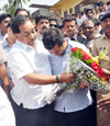 Narayanrao Rane & Nitesh Rane at Kankavli.