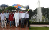 MINISTER JAYANT PATIL & MLA BALA NANDGAONKAR AT (JOSEPH BAPTISTA GARDEN) MAZGAON GARDEN. MINISTER JAYANT PATIL & MLA BALA NANDGAONKAR AT (JOSEPH BAPTISTA GARDEN) MAZGAON GARDEN.