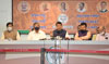 Opposition Leader Devendra Fadnavis Press Conference before Winter Assembly Session in Mumbai at BJP office Nariman point.