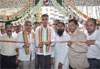 UNION MINISTER MILIND DEORA & MLA AMIN PATEL AT NAGPADA.