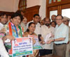 BMC Congress Municipal Corporator's Protest Against Shiv Sena-BJP at BMC Head Office Azad Maidan.