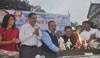 MUMBAI-PUNE CYCLE RACE ON 70TH BIRTHDAY OF NCP. PRESIDENT & CENTRAL MINISTER SHARADCHANDRAJI PAWAR.