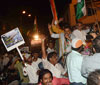MRCC President Sanjay Nirupam Padyatra Protest Rally against Shivsena-BJP Govt at Nagpada.