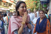 Mumbai North Central Congress-NCP Candidate Priya Dutt,Election Campaign Rally at Kurla.