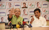 Senior Congress Leader Abhishek Manu & MPCC President MP Ashok Chavan Press Conference.
