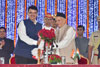 Bhagat Singh Koshyari sworn in as Governor of Maharashtra.