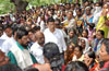 RPI President & MP Ramdas Athawale visit Ahmed Nagar.