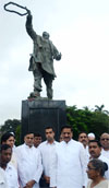 ON 68th BIRTH ANNIVERSARY OF BHARAT RATNA LATE PRIME MINISTER RAJIVJI GANDHI IN MUMBAI. ON 68th BIRTH ANNIVERSARY OF BHARAT RATNA LATE PRIME MINISTER RAJIVJI GANDHI IN MUMBAI.