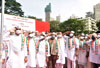 Congress Party Leaders  Paying Tribute on August Kranti Din.