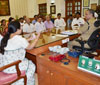 Mumbai Congress Party Workers meets New CP Rakesh Maria.